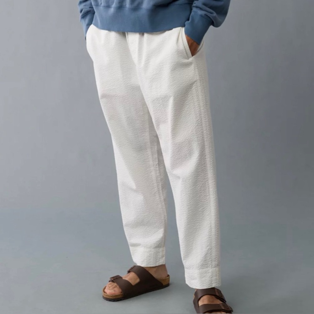 NWT Men’s American Eagle Seersucker Lounge Pant